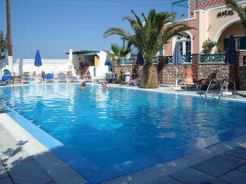 Alkyon Hotel Kamári Kültér fotó